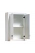 Bathroom Wall Cabinets| Water Creation Madison 24-in W x 34-in H x 8-in D White Bathroom Wall Cabinet - XR81044