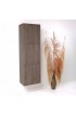 Linen Cabinets| Fresca 17.75-in W x 59-in H x 12-in D Gray Oak Mdf Freestanding Linen Cabinet - FA05445