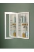 Medicine Cabinets| Jensen Cove 16-in x 26-in Recessed Frameless Mirrored Rectangle Medicine Cabinet - CJ56425