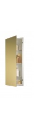Medicine Cabinets| Jensen Horizon 16-in x 36-in Recessed Frameless Mirrored Rectangle Medicine Cabinet - OB74786