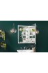 Medicine Cabinets| KOHLER Verdera 20-in x 30-in Surface/Recessed Aluminum Mirrored Rectangle Medicine Cabinet - XR71445