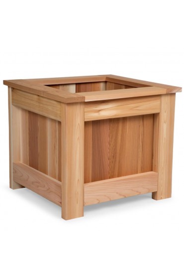 Planters, Stands & Window Boxes| All Things Cedar Extra Large (65+-Quart) 24-in W x 20-in H Natural Cedar Planter - RN32507