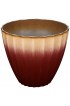 Planters, Stands & Window Boxes| allen + roth Medium (8-25-Quart) 11.38-in W x 10.33-in H Cherry Red Resin Planter with Drainage Holes - PV93828