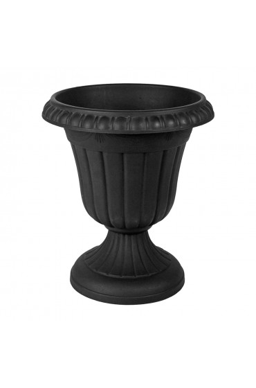 Planters, Stands & Window Boxes| Arcadia Garden Products Large (25-65-Quart) 16-in W x 18-in H Black Plastic Planter - ML58072