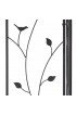 Planters, Stands & Window Boxes| Glitzhome 44.75-in H x 11-in W Black Indoor/Outdoor Novelty Steel Plant Stand - UA56868