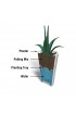 Planters, Stands & Window Boxes| Mayne Large (25-65-Quart) 18-in W x 26-in H Black Resin Self Watering Planter - BV68682