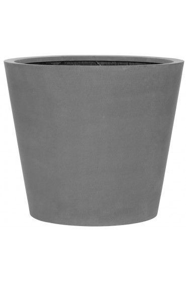 Planters, Stands & Window Boxes| Pottery Pots Extra Large (65+-Quart) 27-in W x 24-in H Gray Stone Nursery Planter - WY35843