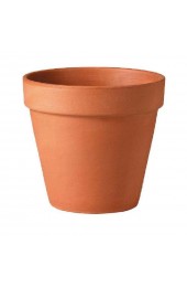 Planters, Stands & Window Boxes| undefined Small (0-8-Quart) 5.91-in W x 5.04-in H Terracotta Clay Planter with Drainage Holes - YJ94187