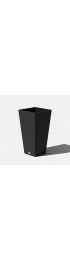 Planters, Stands & Window Boxes| Veradek Extra Large (65+-Quart) 15.25-in W x 30-in H Black Plastic Planter with Drainage Holes - SY29692