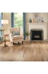 Hardwood Flooring| Bruce Nature of Wood Premium Natural White Oak 5-in Wide x 3/4-in Thick Handscraped Solid Hardwood Flooring (23.5-sq ft) - PF41596