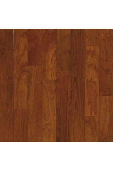 Hardwood Flooring| Bruce Turlington Lock and Fold Bronze Cherry 5-in Wide x 3/8-in Thick Smooth/Traditional Engineered Hardwood Flooring (22-sq ft) - DQ58595