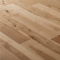 Hardwood Flooring| NATU XL SPC Wood Hickory White Washed Hickory 7-1/2-in Wide x 3/8-in Thick Wirebrushed Waterproof Engineered Hardwood Flooring (19.43-sq ft) - IZ14725