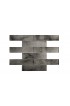 Tile| Apollo Tile Wall Tile 5-Pack Dark Gray 12-in x 12-in Glossy Glass Brick Subway Wall Tile - JI32696