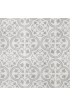 Tile| Artmore Tile Cabello Silver Ornate 9 in. x 9 in. Matte Porcelain Floor and Wall Tile (20 pieces 10.65 Sq. Ft. per Case) - BR34110