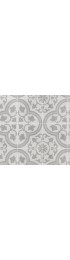 Tile| Artmore Tile Cabello Silver Ornate 9 in. x 9 in. Matte Porcelain Floor and Wall Tile (20 pieces 10.65 Sq. Ft. per Case) - BR34110