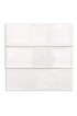 Tile| Artmore Tile Del Ray 33-Pack White 4-in x 12-in Polished Ceramic Subway Wall Tile - VC90141