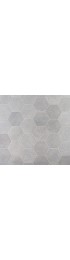 Tile| Artmore Tile Lannister Gris 9 in. Hex Matte Porcelain Floor and Wall Tile (15 Pieces 9.47 Sq. Ft. per Case) - RZ78403