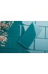 Tile| Giorbello 3x6 glass subway tiles 40-Pack Dark Teal 3-in x 6-in Glossy Glass Subway Wall Tile - PZ15843