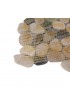 Tile| Rain Forest Rain Forest pebble tiles 5-Pack Blend 12-in x 12-in Natural Stone Pebble Floor Tile - DJ13893