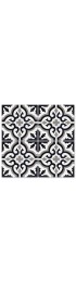 Tile| Villa Lagoon Tile Fiore C Sencillo 16-Pack 8-in x 8-in Unglazed Cement Patterned Floor and Wall Tile - HF83967