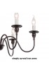 Chandeliers| LNC Echo 6-Light Oil-Rubbed Bronze Candle Style Transitional Chandelier - NP22623