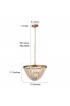 Chandeliers| Uolfin Cecilia 3-Light Antique Gold and Off White Wooden Beads Bohemian/Global Beaded Chandelier - ID73927