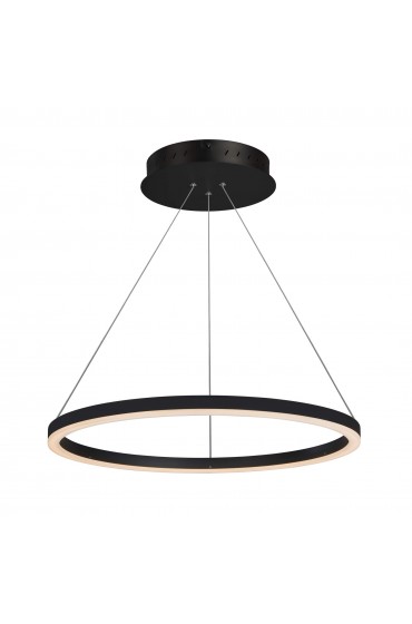 Chandeliers| VONN Lighting Tania 1-Light Black Modern/Contemporary Cage Chandelier - IV13844