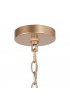 Pendant Lighting| Uolfin Mil Polished Gold and Cylindrical Glass Modern/Contemporary Geometric LED Mini Pendant Light - CD42071