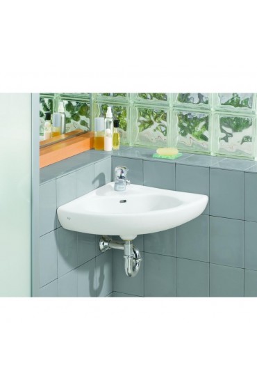 Bathroom Sinks| Cheviot Wall-mount White Wall-mount Semi-circle Traditional Bathroom Sink with Overflow Drain (15.88-in x 15.88-in) - RW19708