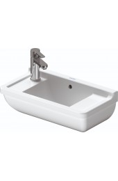 Bathroom Sinks| Duravit Starck 3 White Ceramic Wall-mount Rectangular Modern Bathroom Sink (23.625-in x 10.25-in) - YC85762