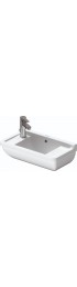 Bathroom Sinks| Duravit Starck 3 White Ceramic Wall-mount Rectangular Modern Bathroom Sink (23.625-in x 10.25-in) - YC85762