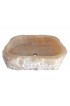 Bathroom Sinks| Eden Bath Jurrassic Onyx Stone Vessel Oval Rustic Bathroom Sink (24-in x 20-in) - PX54581