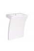 Bathroom Sinks| Fresca Quadro White Acrylic Vessel Rectangular Modern Bathroom Sink (22.5-in x 22.5-in) - HG58754
