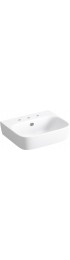Bathroom Sinks| KOHLER ModernLife White Wall-mount Rectangular Traditional Bathroom Sink with Overflow Drain (17.75-in x 21.6875-in) - ME78285