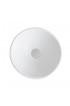 Bathroom Sinks| Kraus Elavo White Ceramic Vessel Round Modern Bathroom Sink Drain Included (13.69-in x 13.69-in) - ID72930