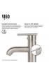Bathroom Sinks| VIGO Vessel sink Matte White Matte Stone Vessel Oval Modern Bathroom Sink with Faucet Drain Included (23.125-in x 13.5-in) - YU21766