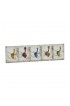 Decorative Wall Hooks| Grayson Lane 4-Pack 1-Hook 9-in x 7-in H White Decorative Wall Hook (5.03-lb Capacity) - AG48220