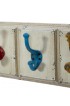 Decorative Wall Hooks| Grayson Lane 4-Pack 1-Hook 9-in x 7-in H White Decorative Wall Hook (5.03-lb Capacity) - AG48220