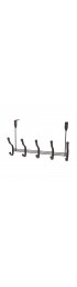 Utility Hooks & Racks| Home Basics Bronze Over-the-door Storage/Utility Hook (20 lbs. Capacity) - LD81377