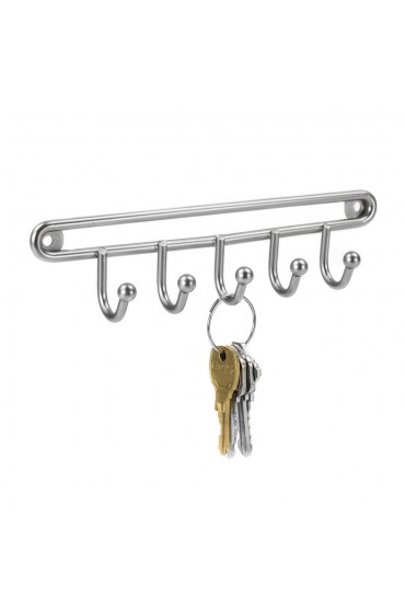 Utility Hooks & Racks| Home Basics Silver Screw Storage/Utility Hook(6-lb Capacity) - JV52731