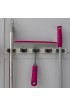 Utility Hooks & Racks| Home Basics White Screw Broom Gripper (30-lb Capacity) - UK11162