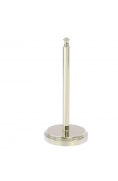 Countertop Organizers| Allied Brass Metal Polished Nickel Paper Towel Holder - YP98219