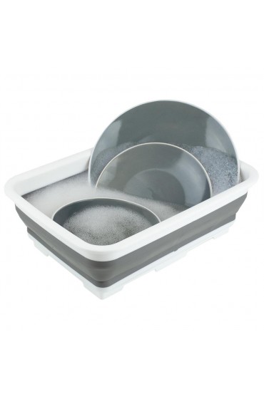 Countertop Organizers| Home Basics Washing Basin Grey - AV53078