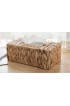 Countertop Organizers| Vintiquewise Wicker Water Hyacinth Tissue Box Cover Rectangle - DH57614