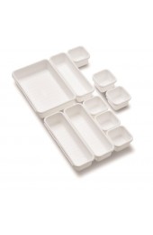 Drawer Organizers| Style Selections 16-in x 12.75-in Plastic Silverware Insert Drawer Organizer - WQ90600