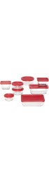 Pantry Organizers| Anchor Hocking Multisize Glass Food Storage Container Set - HT61749