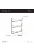 Pantry Organizers| ClosetMaid 13.19-in W x 16.54-in H 3-Tier Door/Wall Mount Metal Spice Rack - WM87315