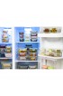 Pantry Organizers| Glasslock 7 Piece Multisize Tempered Glass Food Storage Container - YY68681