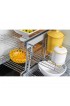 Pantry Organizers| Rev-A-Shelf 26.25-in W x 21-in H 2-Tier Pull Out Metal Soft Close Baskets & Organizers - OW65365
