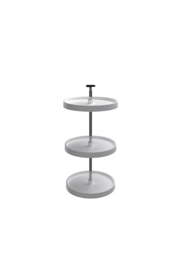Pantry Organizers| Rev-A-Shelf 3-Tier Plastic Full Circle Cabinet Lazy Susan - ZF89831